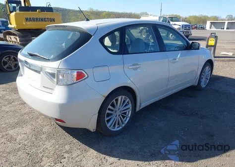 2008 Subaru Impreza 2.5I из США, поврежденный, VIN JF1GH61658G833086